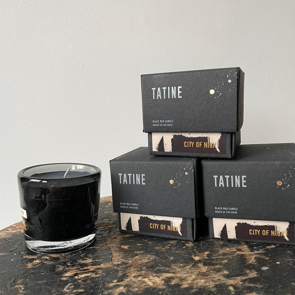 City of Night Hand-Poured 3 oz. Candle by Tatine
