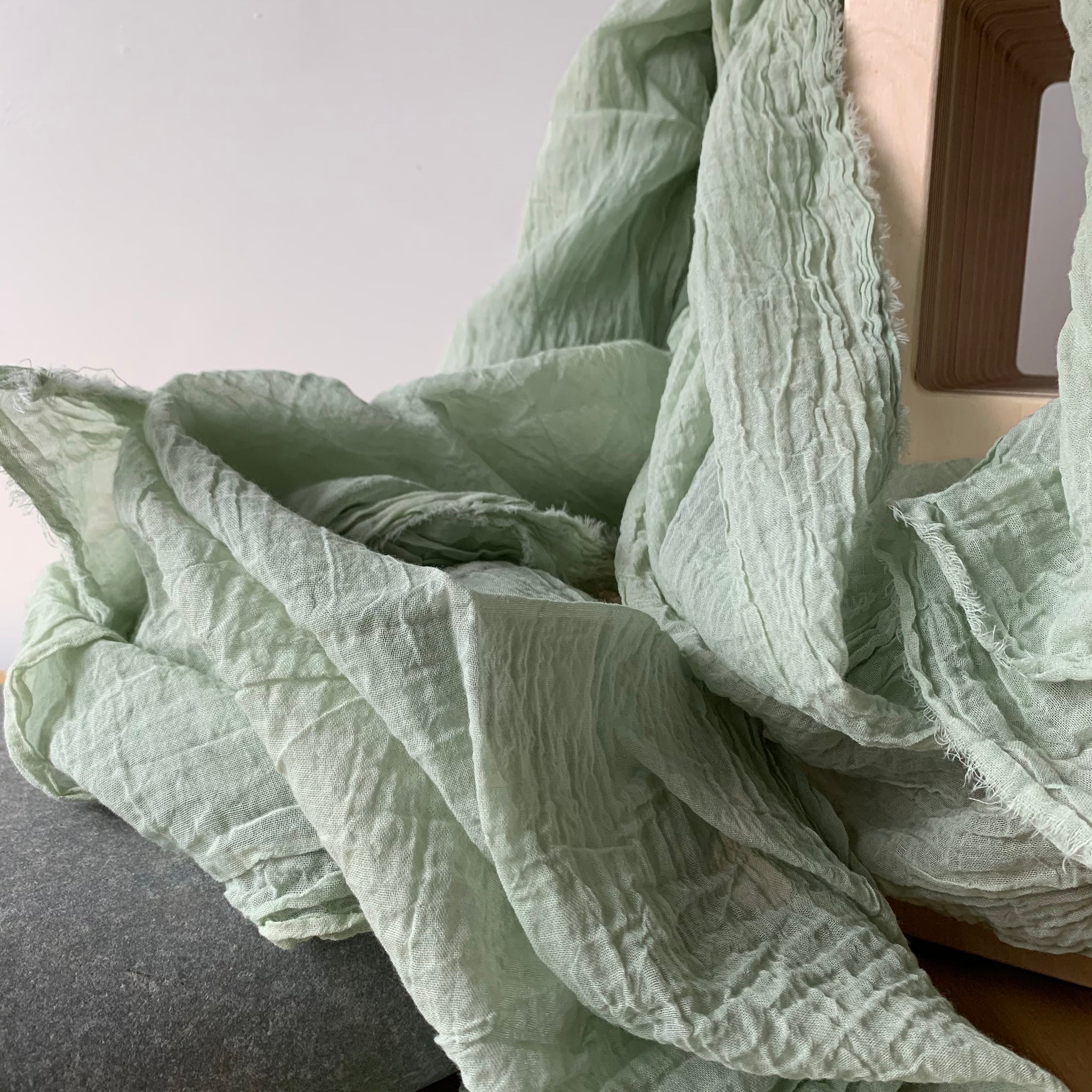 Organic Cotton Scarf in Agave by Scarfshop