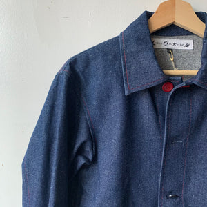 DENIM CHORE COAT by Artists in Orbit.