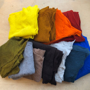 Wool Cloud Scarf in Cayenne by Scarfshop - Upstate MN 