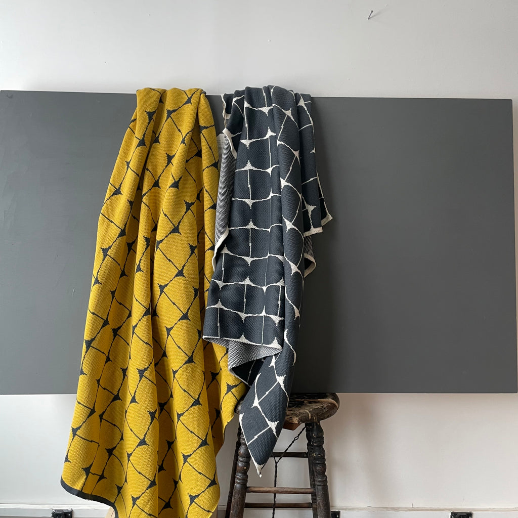 Eco Poly Kaarna Throw by Petra Kaksonen for In2Green