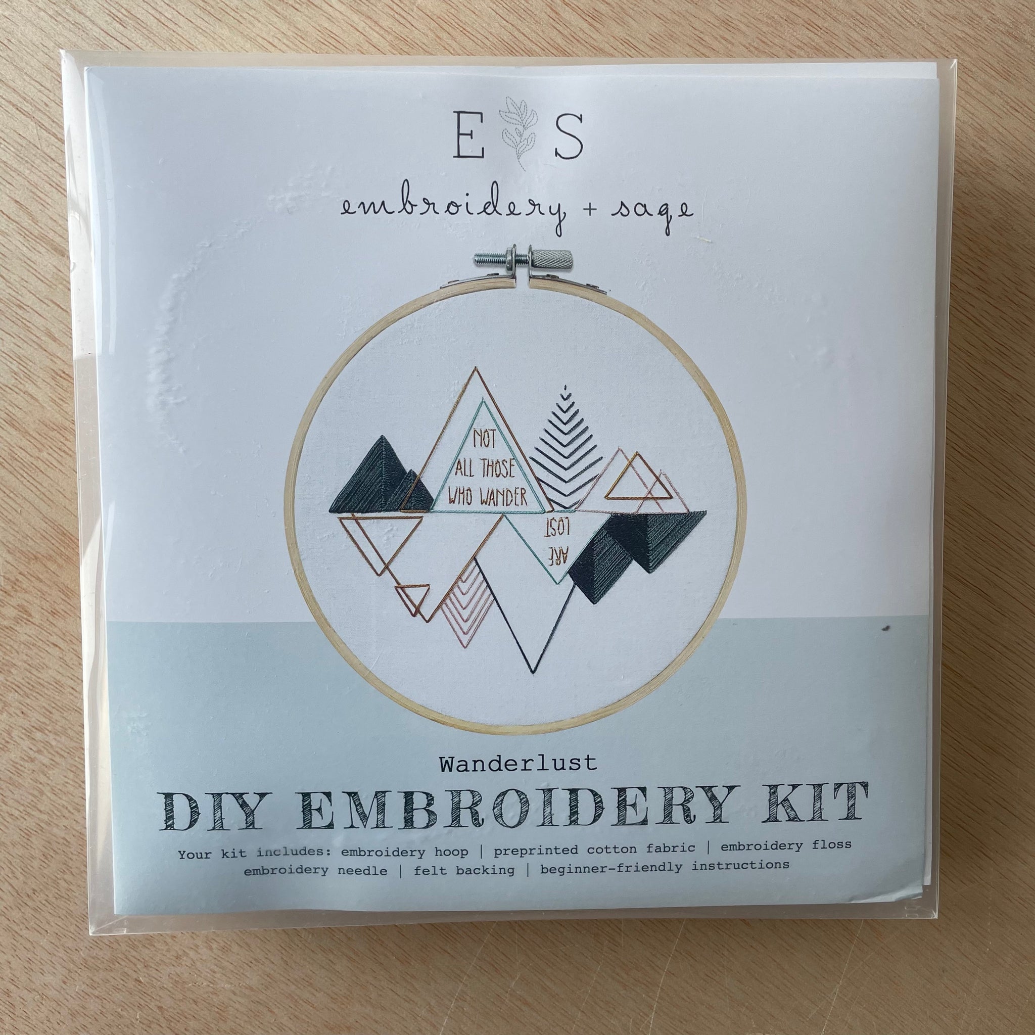 DIY Embroidery Kits by Embroidery and Sage