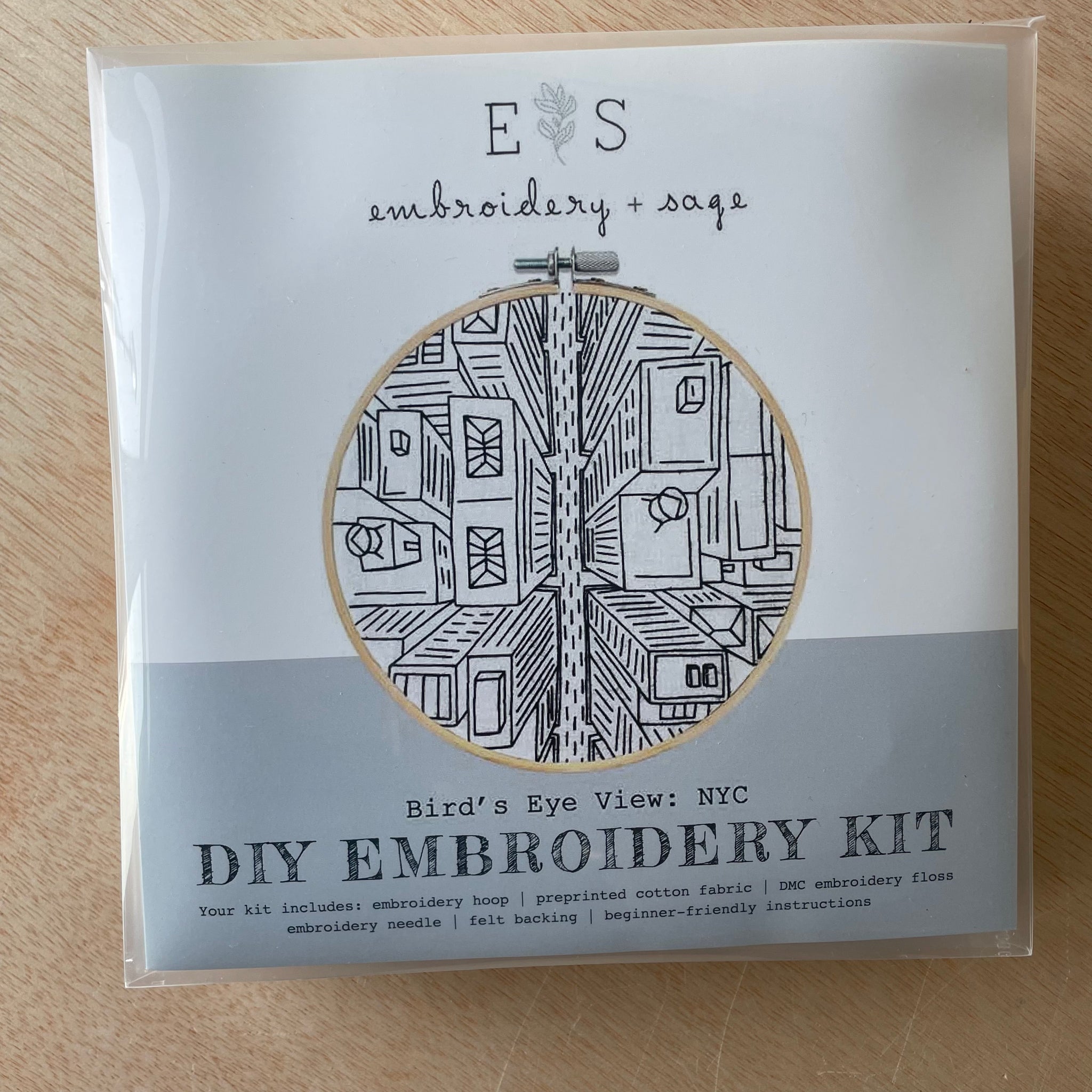 DIY Embroidery Kits by Embroidery and Sage