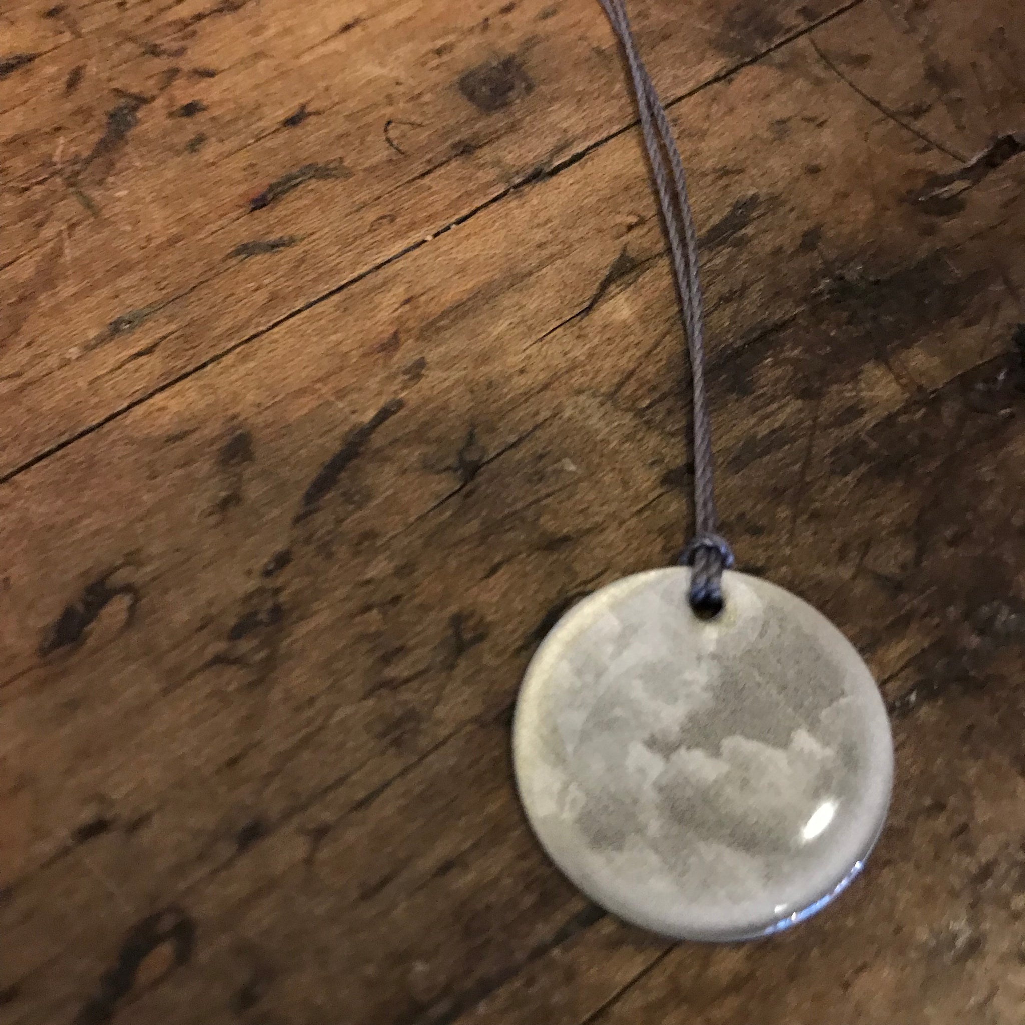Clouds Photo Necklace by Everyday Artifact - Upstate MN 