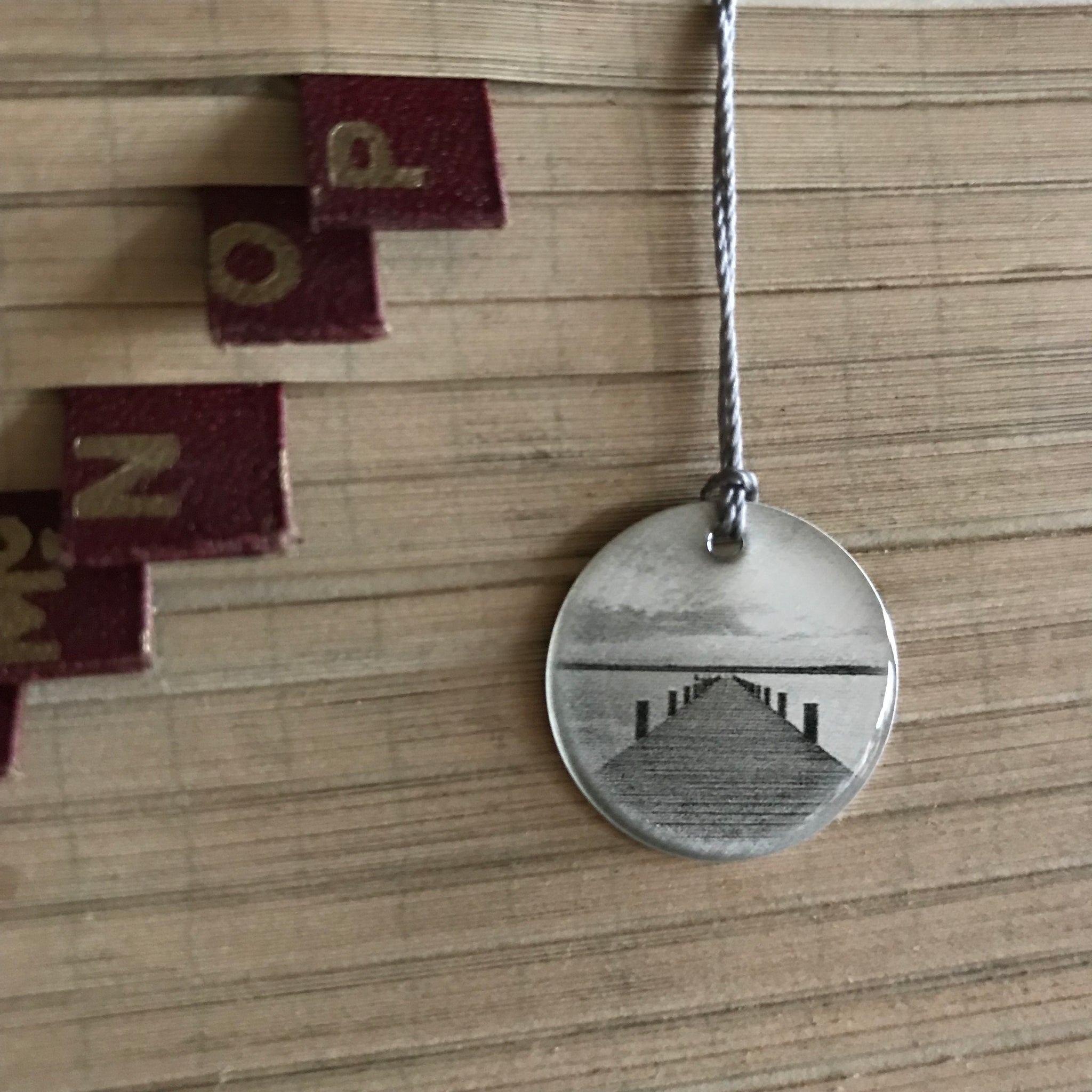 Dock Photo Necklace by Everyday Artifact - Upstate MN 
