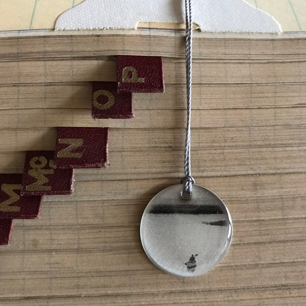 Canoeing Photo Necklace by Everyday Artifact - Upstate MN 