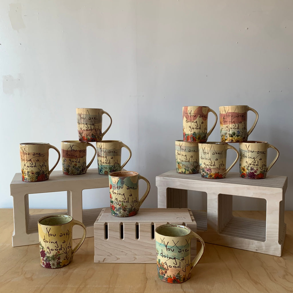 GOOD JOB Mug by Eric Pardue