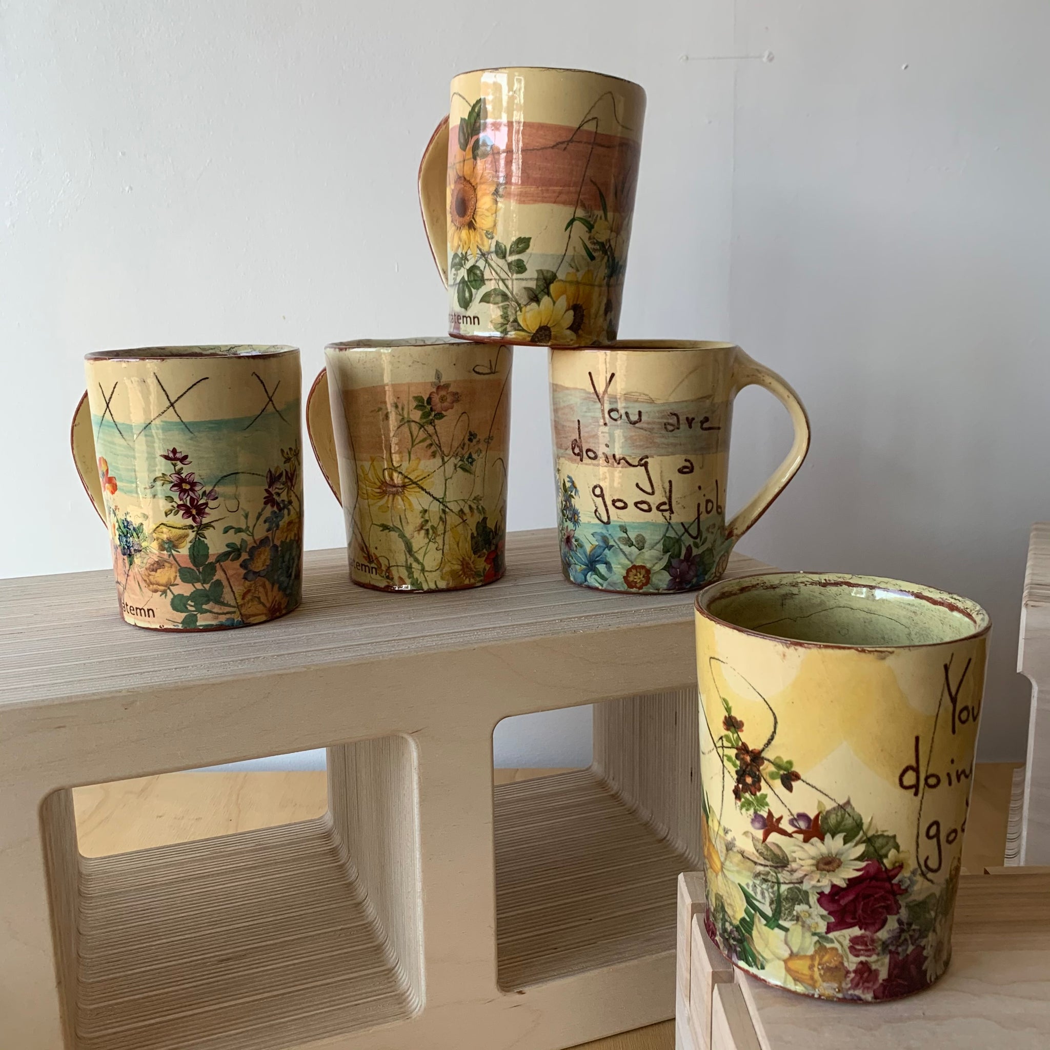 GOOD JOB Mug by Eric Pardue