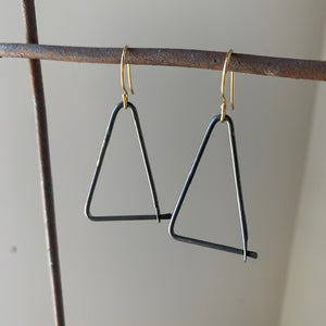 Geometric Form Earrings by Eric Silva - Upstate MN 