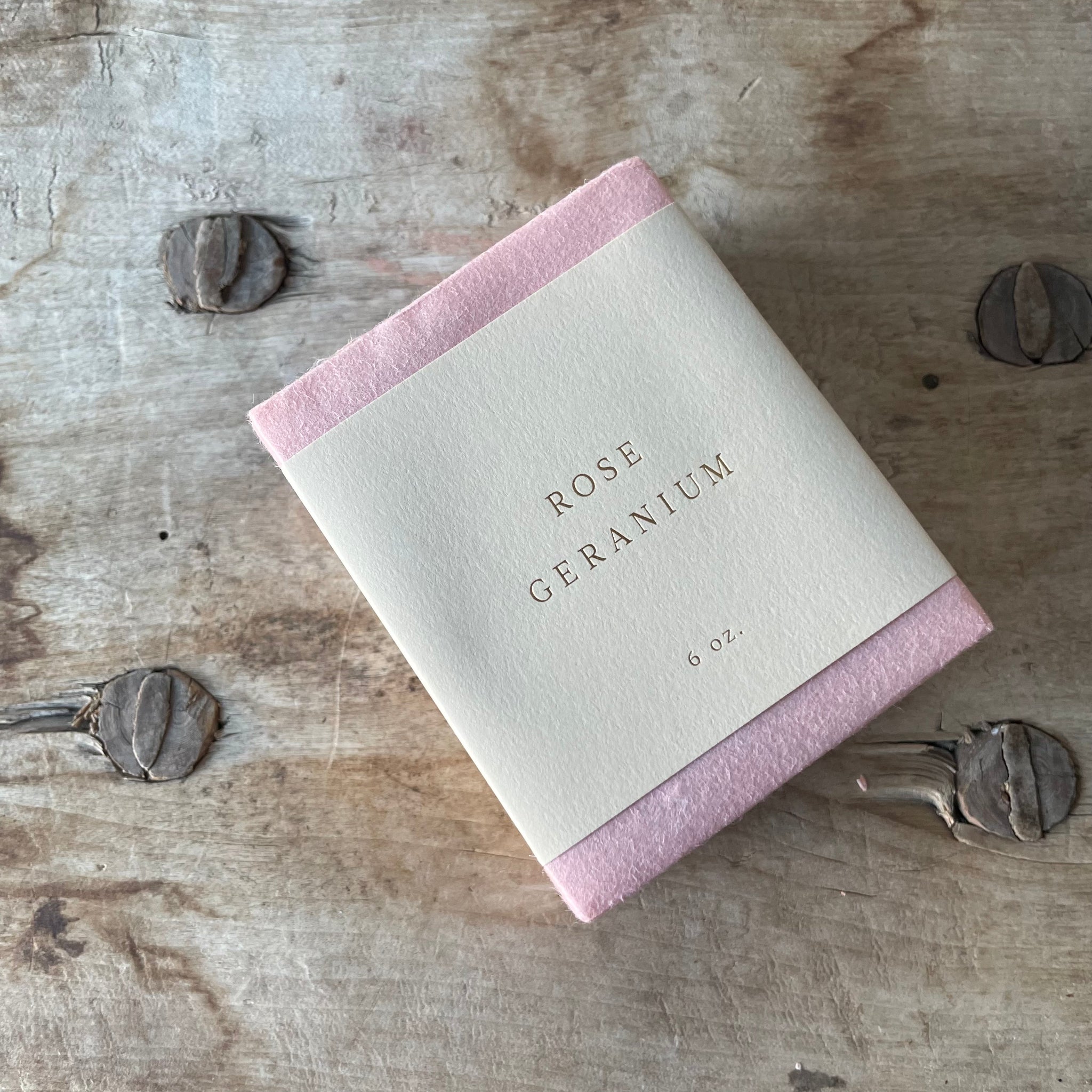 Geranium Rose Soap by Saipua