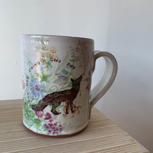 Good Job Decorated Ceramic Mug by Justin Rothshank