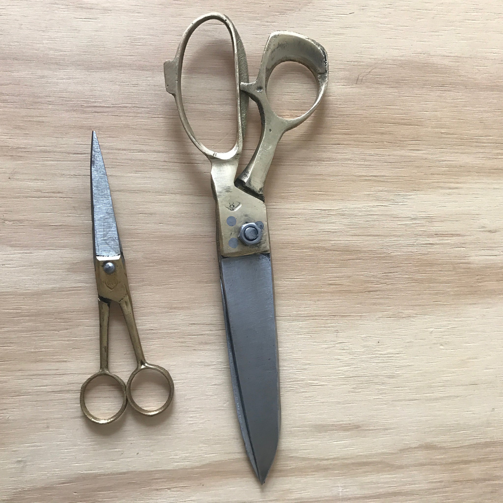 Brass Handled Craft Scissors – Small – Upstate MN