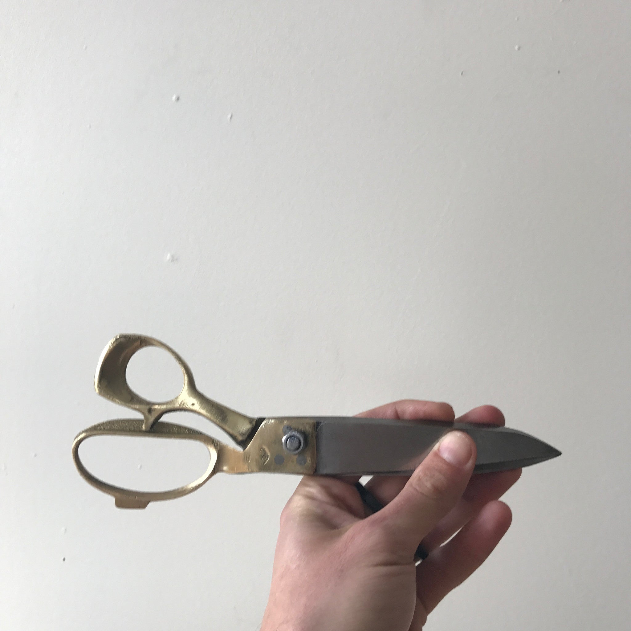 Brass Handled Craft Scissors – Large - Upstate MN 