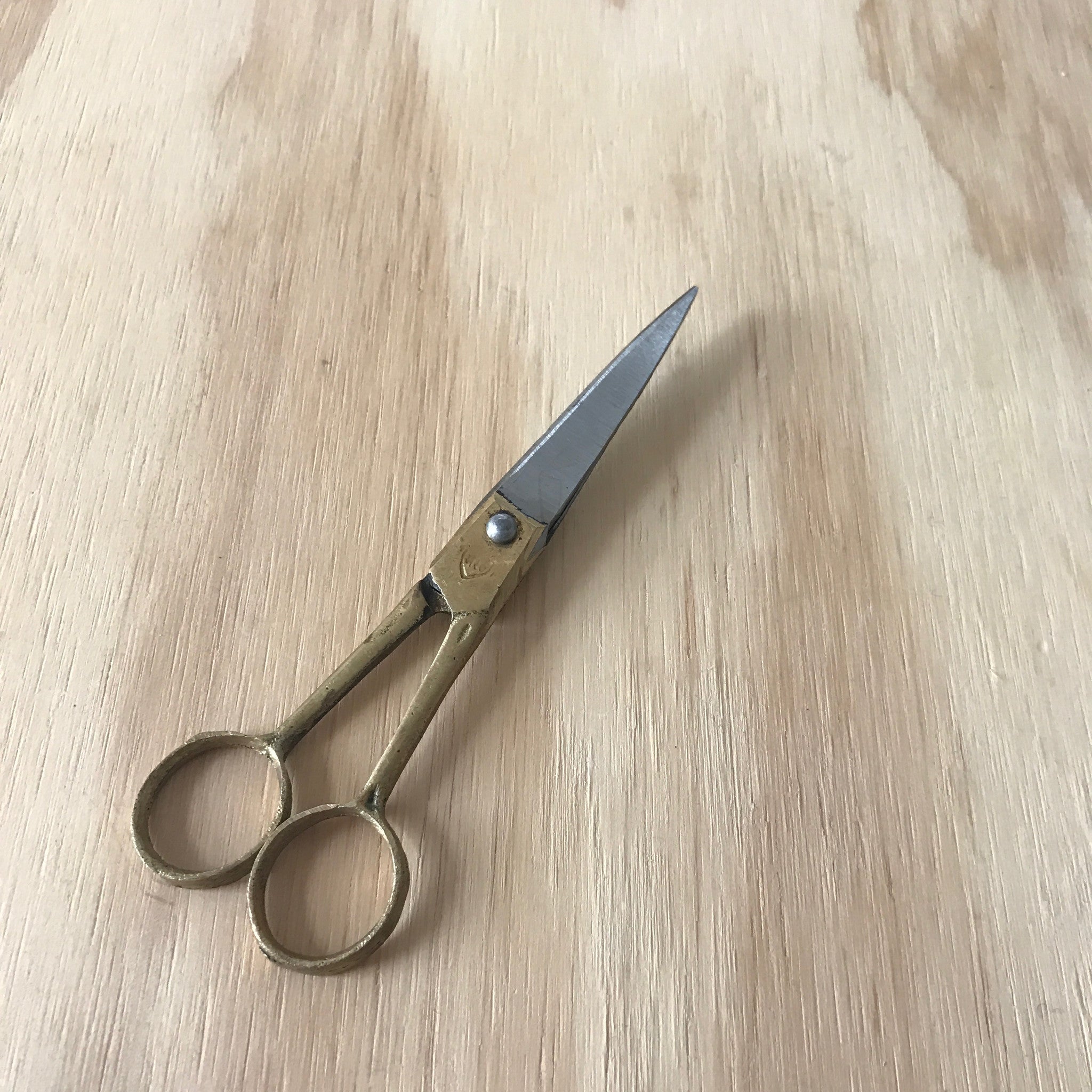 Brass Handled Craft Scissors – Small - Upstate MN 