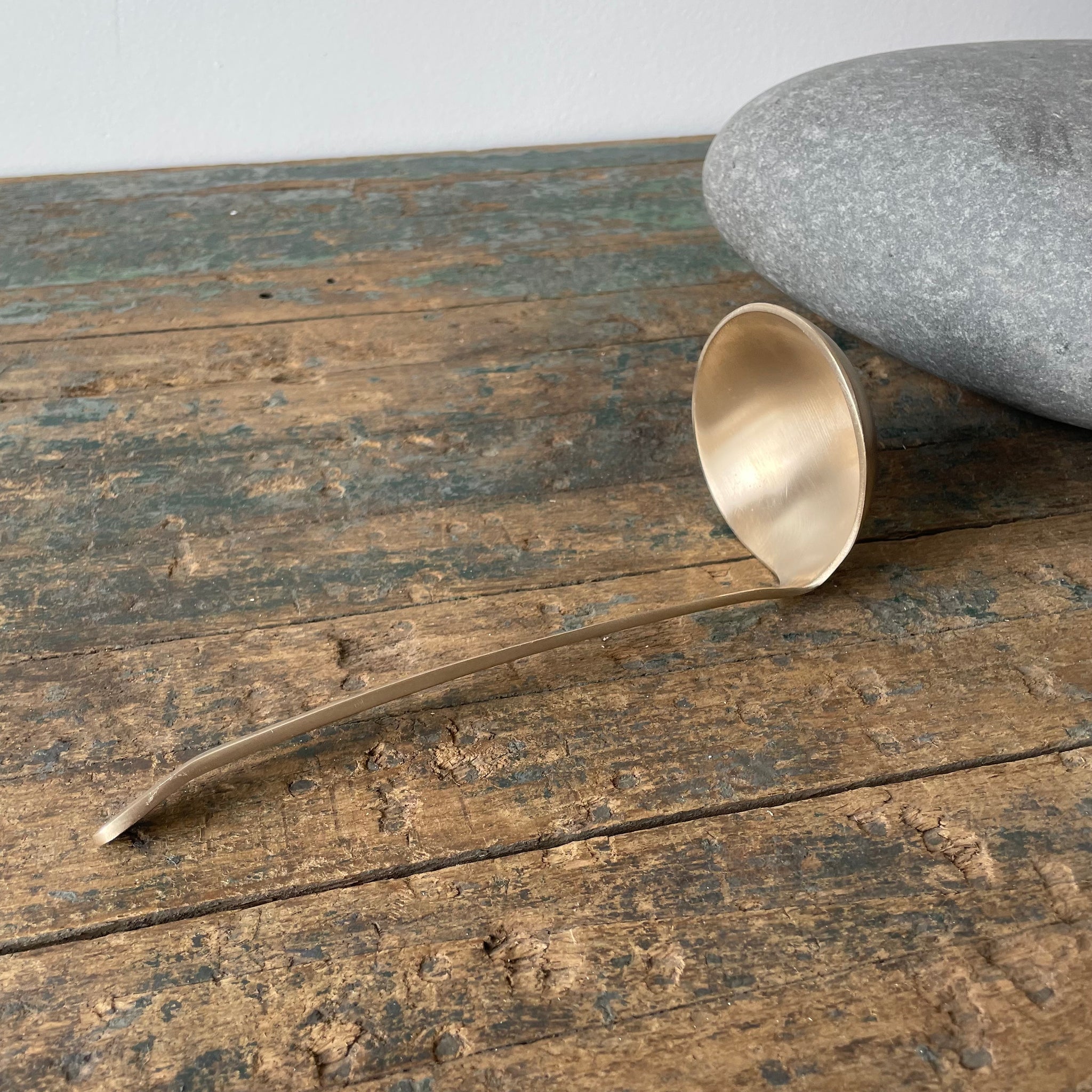 Hand-Forged Brass Ladle by Fog Linen