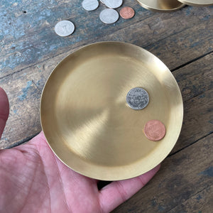 Hand-Forged Brass Plates