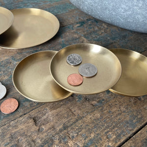 Hand-Forged Brass Plates