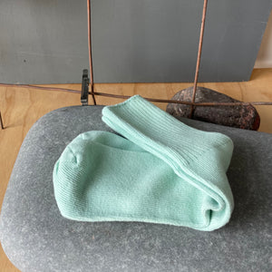 Hand Dyed Cotton Socks in Water Tones by Scarfshop