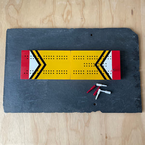 Handmade Artisan Travel Cribbage Board by Sanborn Canoe