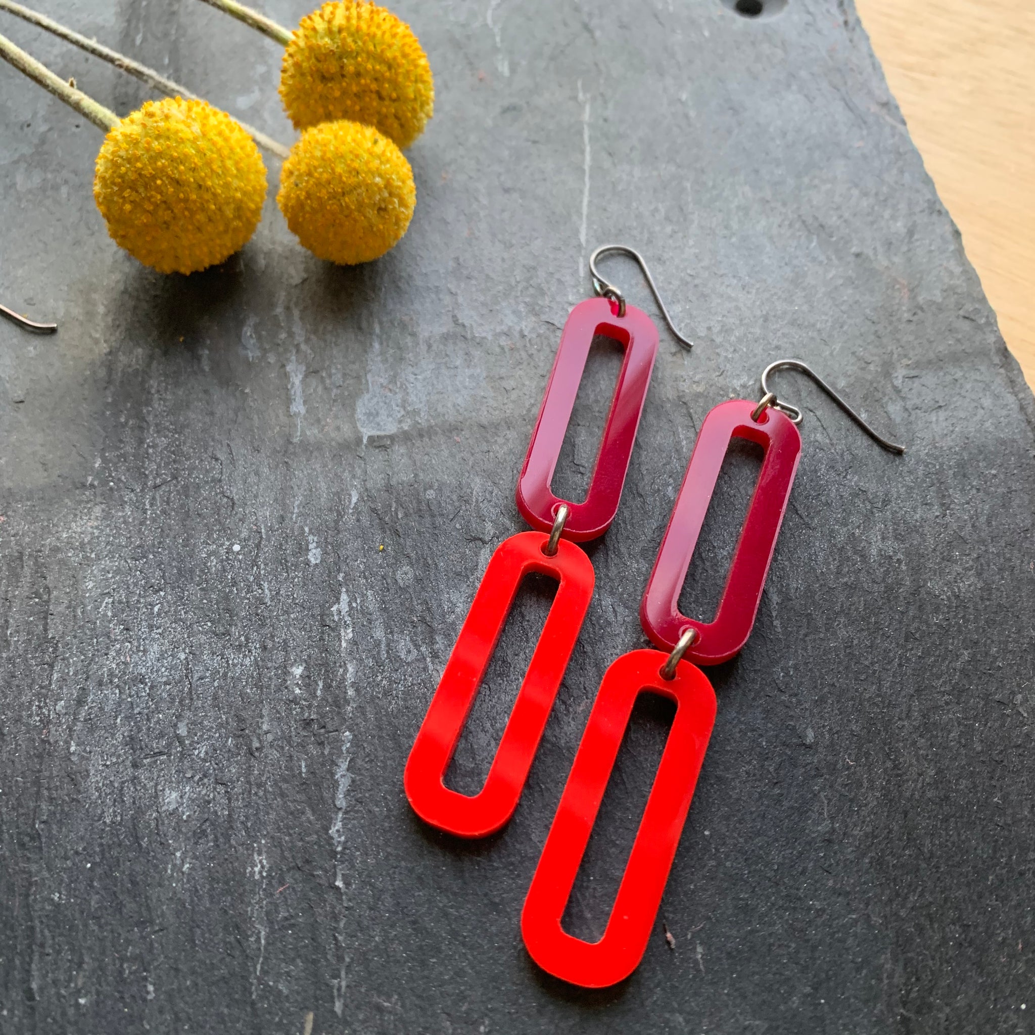 LINK 2 Earrings by Silvercocoon - Upstate MN 