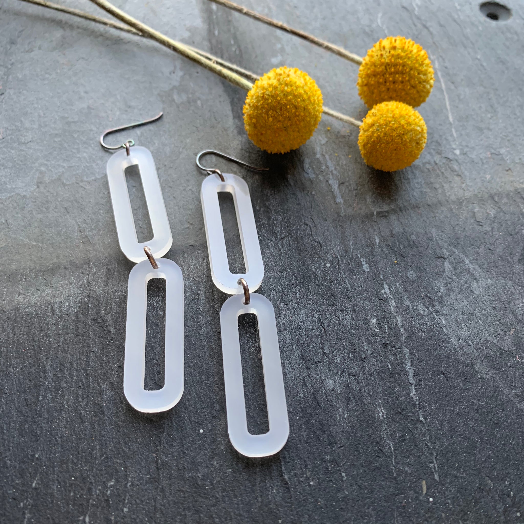 LINK 2 Earrings by Silvercocoon - Upstate MN 