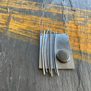 Large "Grass" Necklace by Lakestone Jewelry