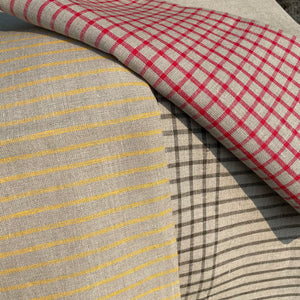 Lightweight Grid Linen Dish Towel by Goodlinens