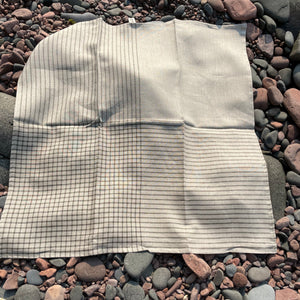 Lightweight Grid Linen Dish Towel by Goodlinens
