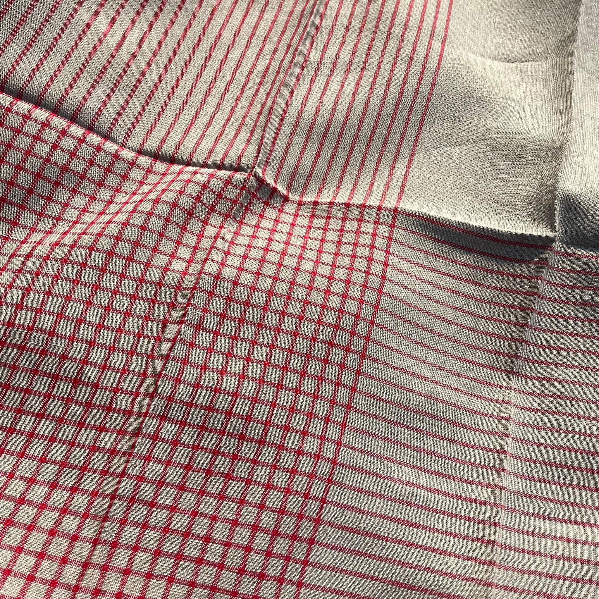 Lightweight Grid Linen Dish Towel by Goodlinens