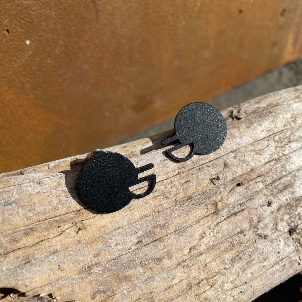 Madrid Earrings in Black by Days of August