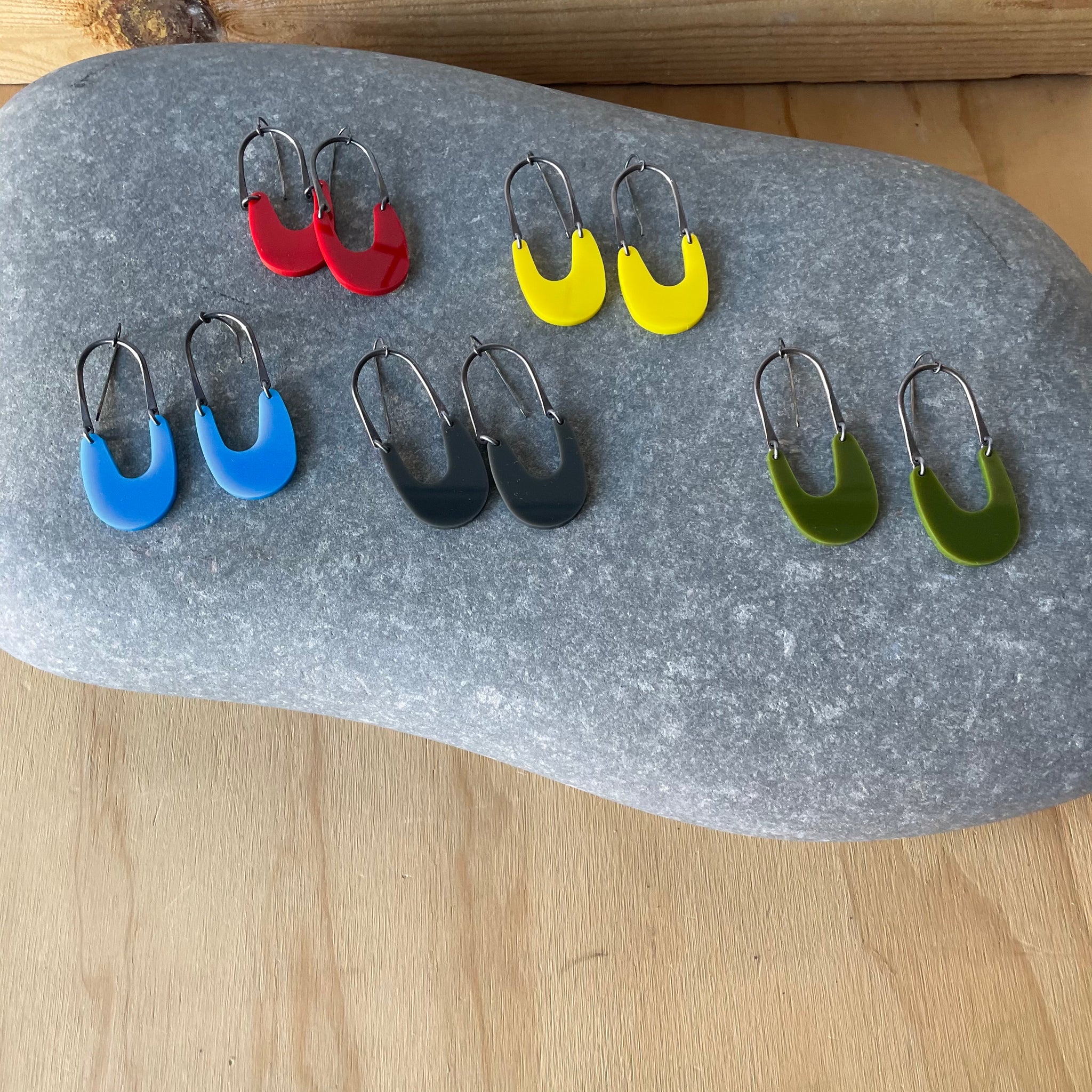 Medium 'You' Earrings by Silvercocoon