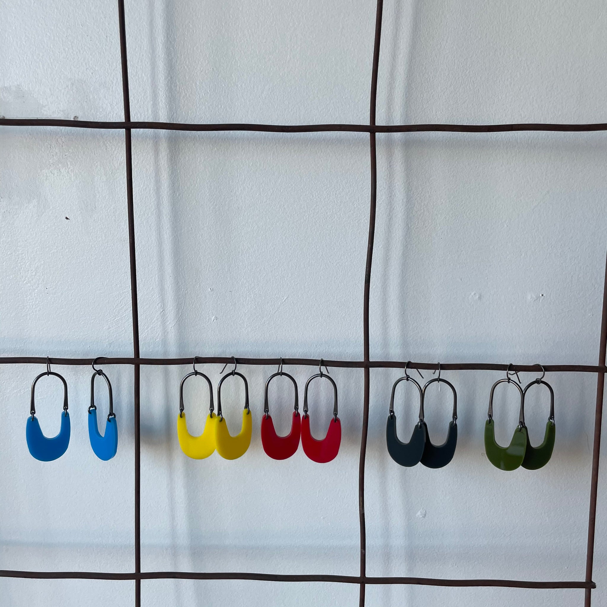 Medium 'You' Earrings by Silvercocoon