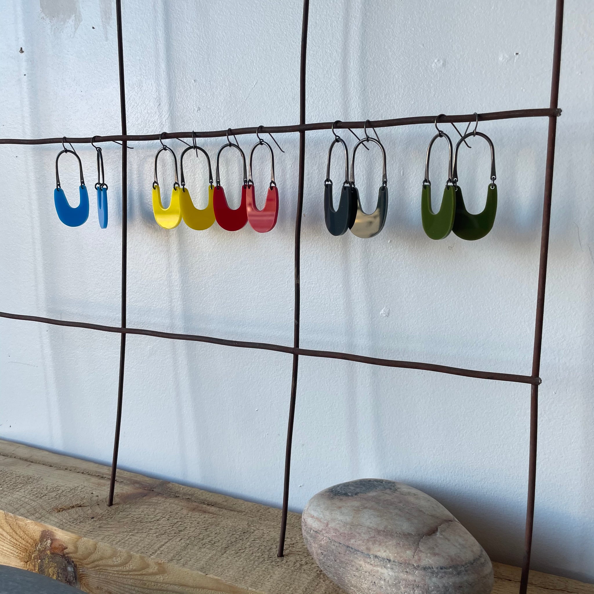 Medium 'You' Earrings by Silvercocoon