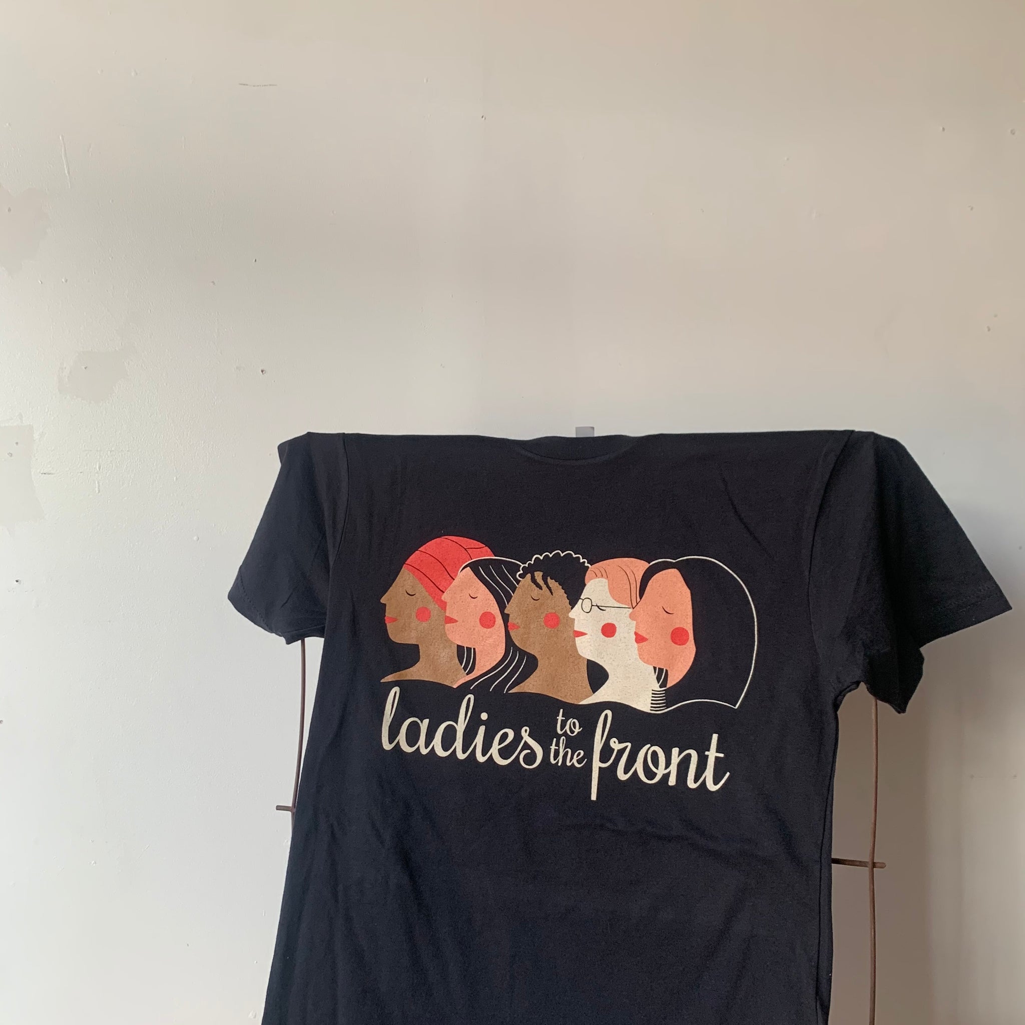 Ladies to the Front Short Sleeve Adult T-shirt
