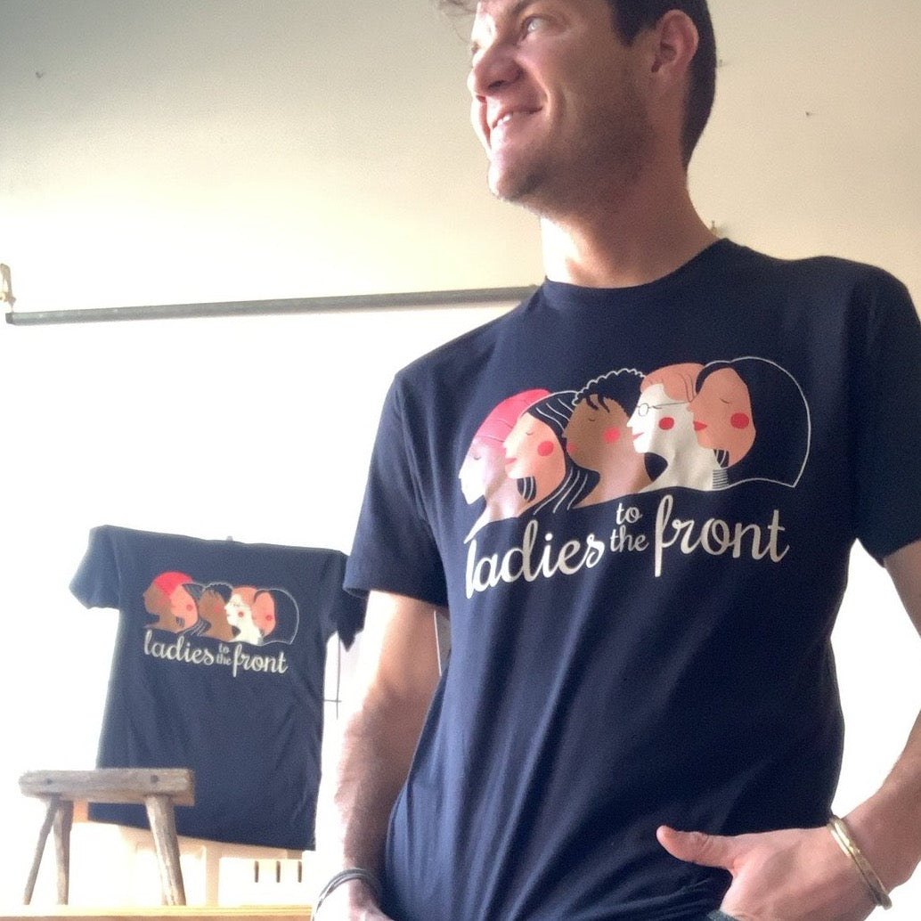 Ladies to the Front Short Sleeve Adult T-shirt