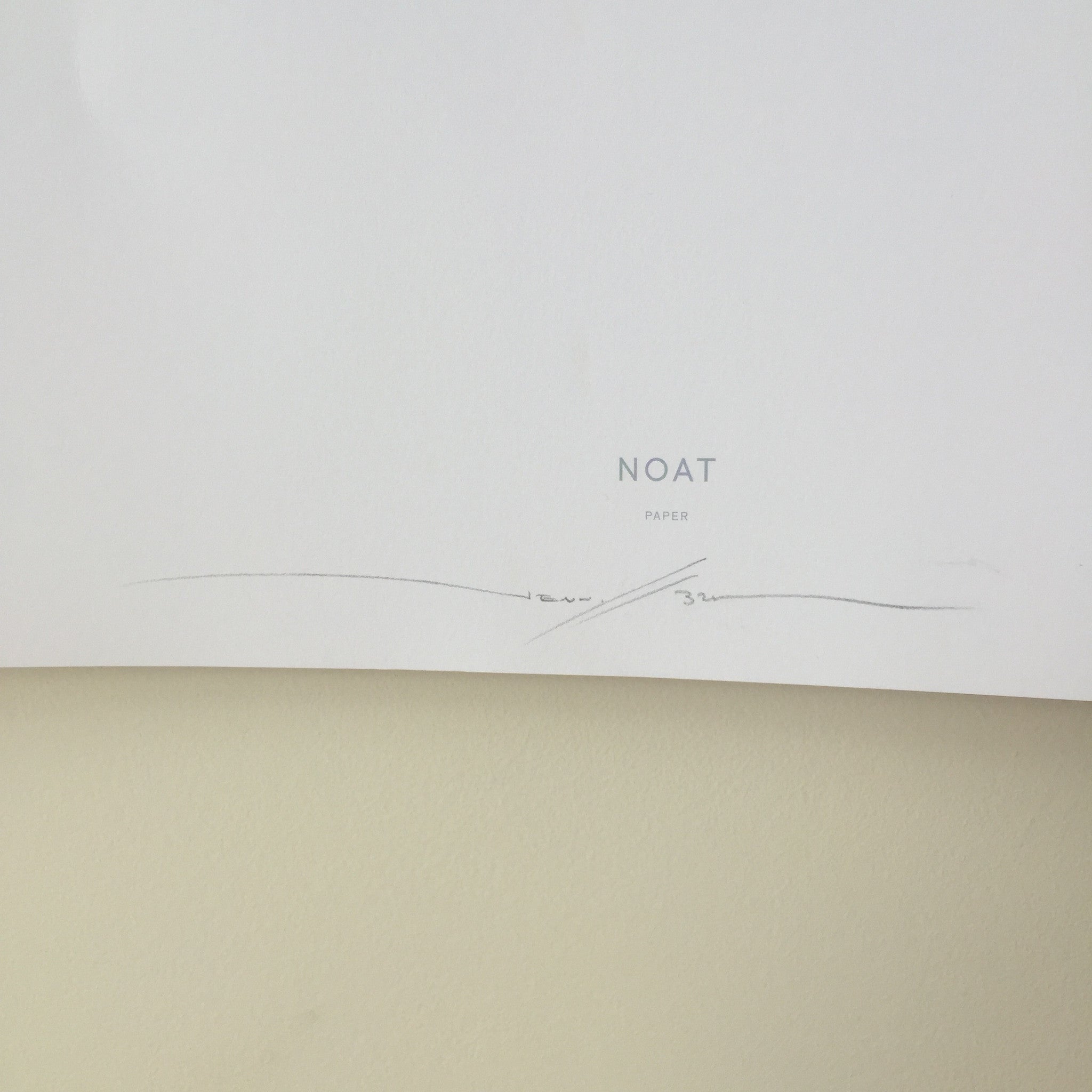 Horizon 1 Print by Noat Paper - Upstate MN 