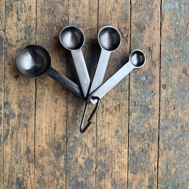 Onyx Toned Measuring Spoons - Upstate MN 