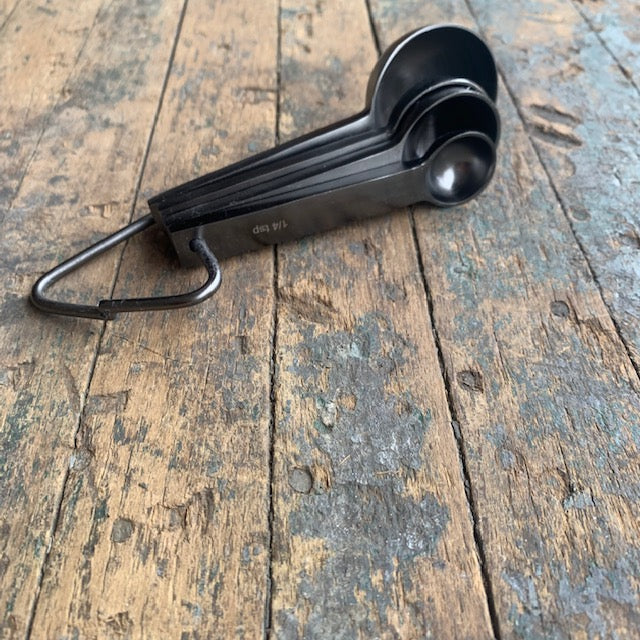 Onyx Toned Measuring Spoons - Upstate MN 
