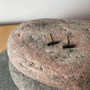 Oxidized Small Stick Studs by Mulxiply