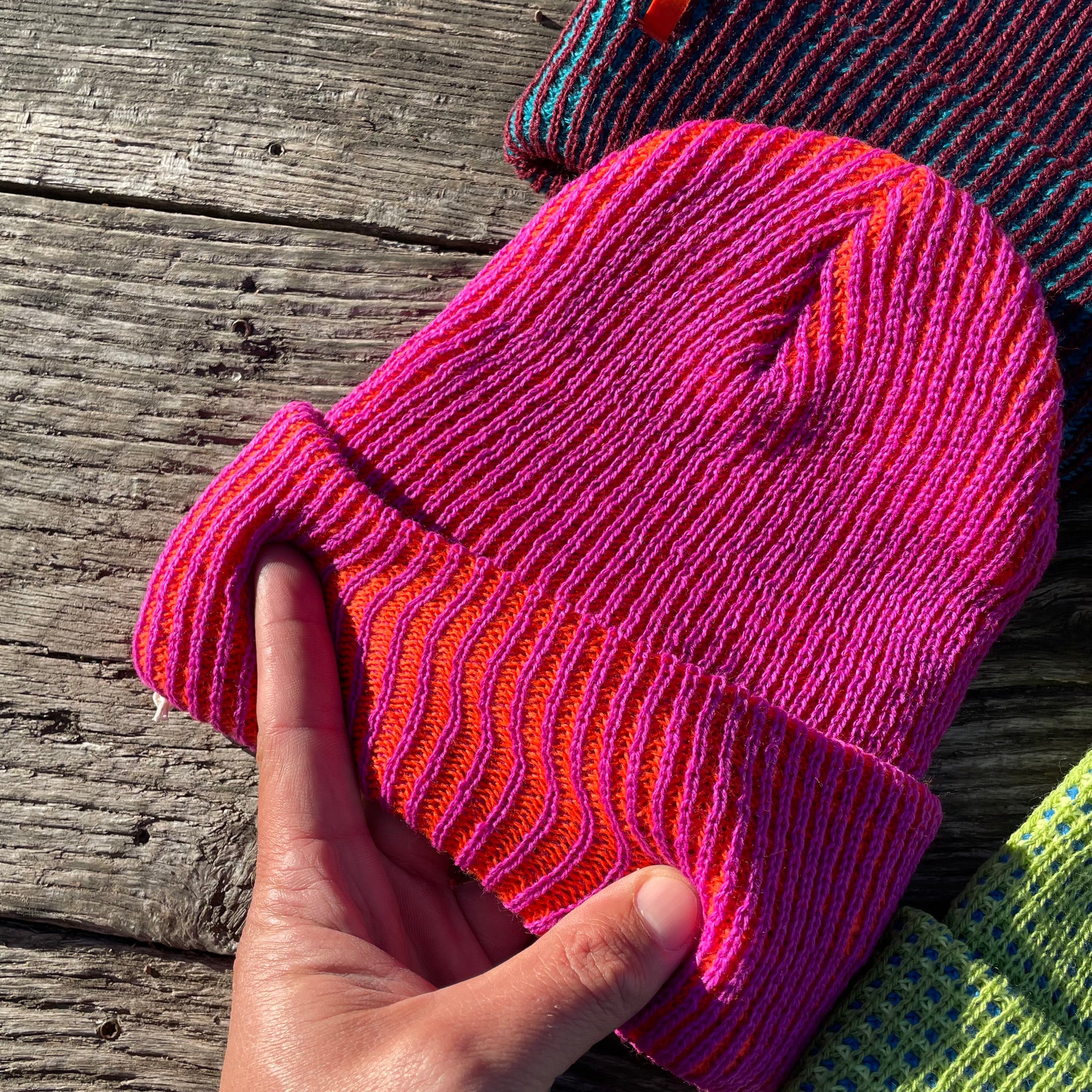 Rib Knit Hat by Verloop Knits