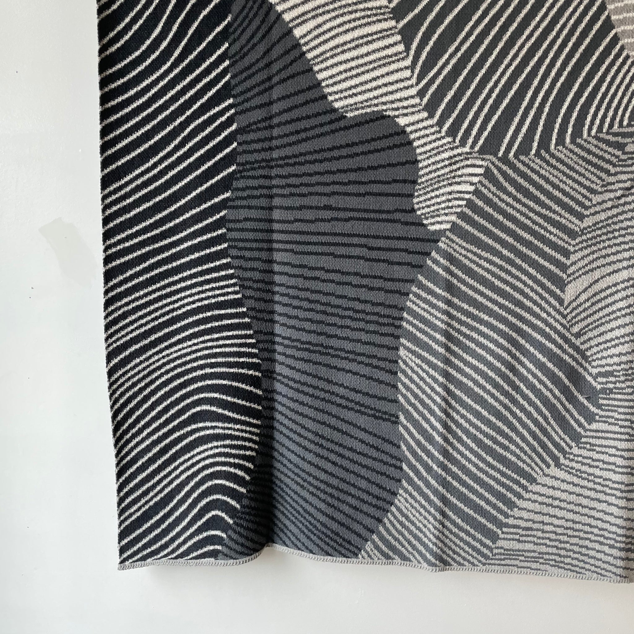 Reef Reversible Throw in Smoke by Jill Malek for In2Green