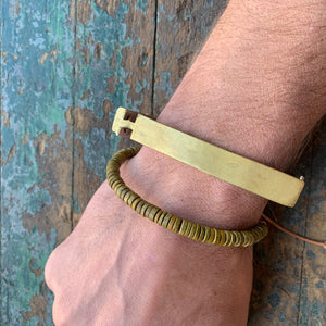 Shirin Bracelet in Olive by Son of a Sailor - Upstate MN 