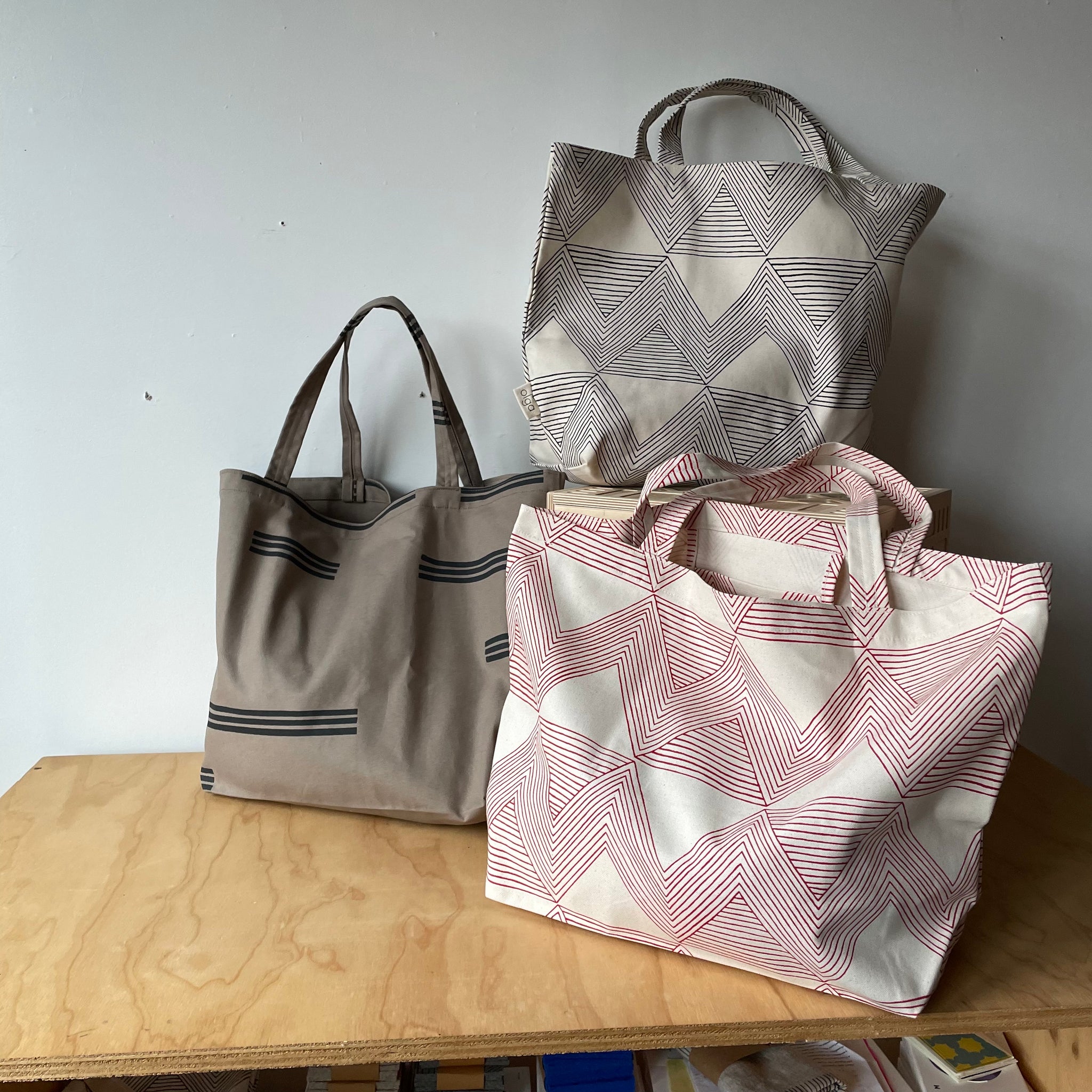 Shopper Tote by Olga Joan