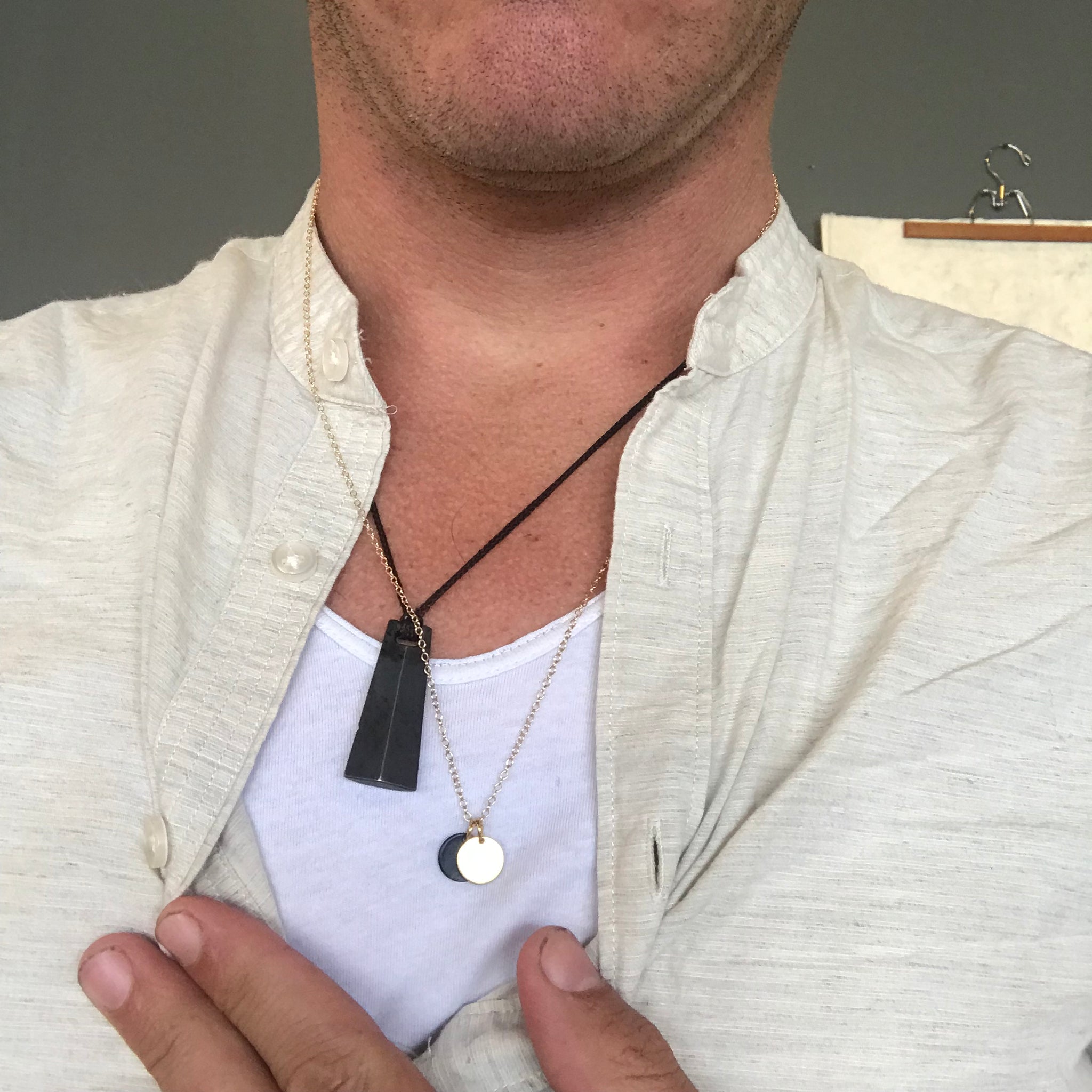 Eclipse Necklace (18 and 24") by Son of a Sailor - Upstate MN 