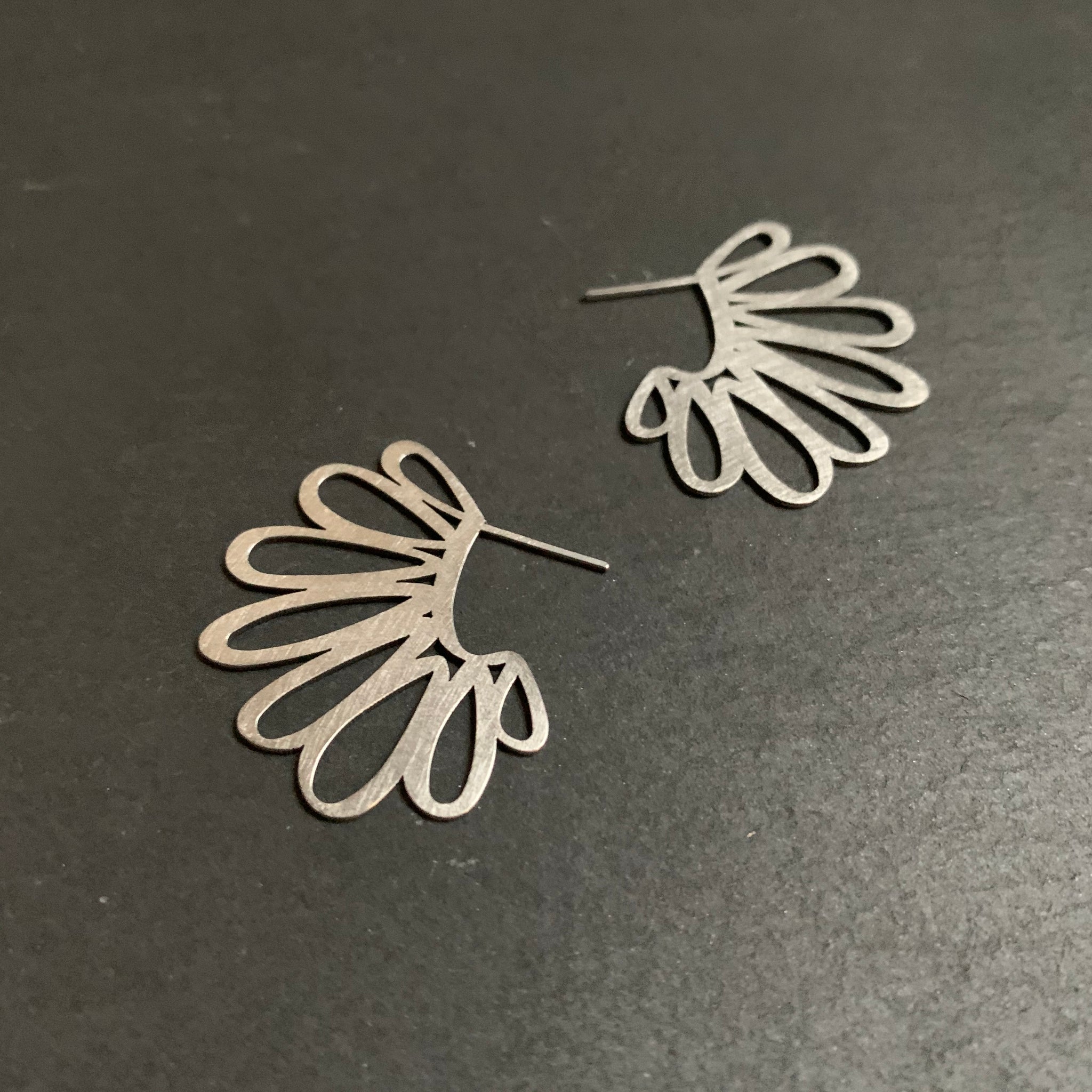Stainless Steel Amulet Earrings by Insync Design - Upstate MN 