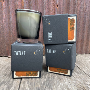 Stars are Fire Bitter Orange and Lavender Hand-Poured Candle by Tatine