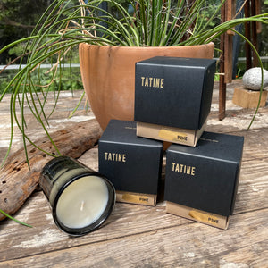 Stars are Fire Pine Hand-Poured Candle by Tatine