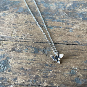 Succulent Necklace in Bronze by Tree Trunk Arts