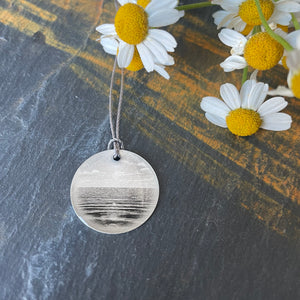 Tranquil Waters Photo Necklace by Everyday Artifact