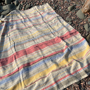 Travel Weight Linen Beach Blanket by Goodlinens